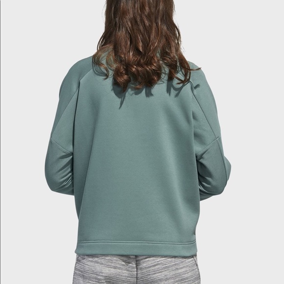 Adidas Essential Neck Sweatshirt - Picture 5 of 8